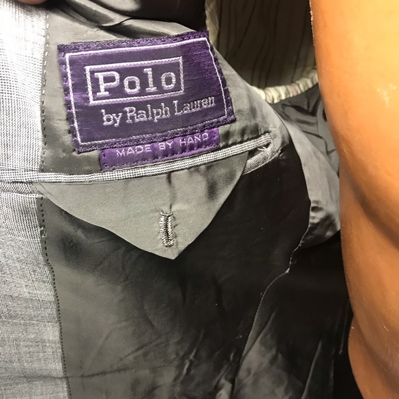 Ralph Lauren Mens Sport Coat Blazer Gray Brown - Picture 5 of 8